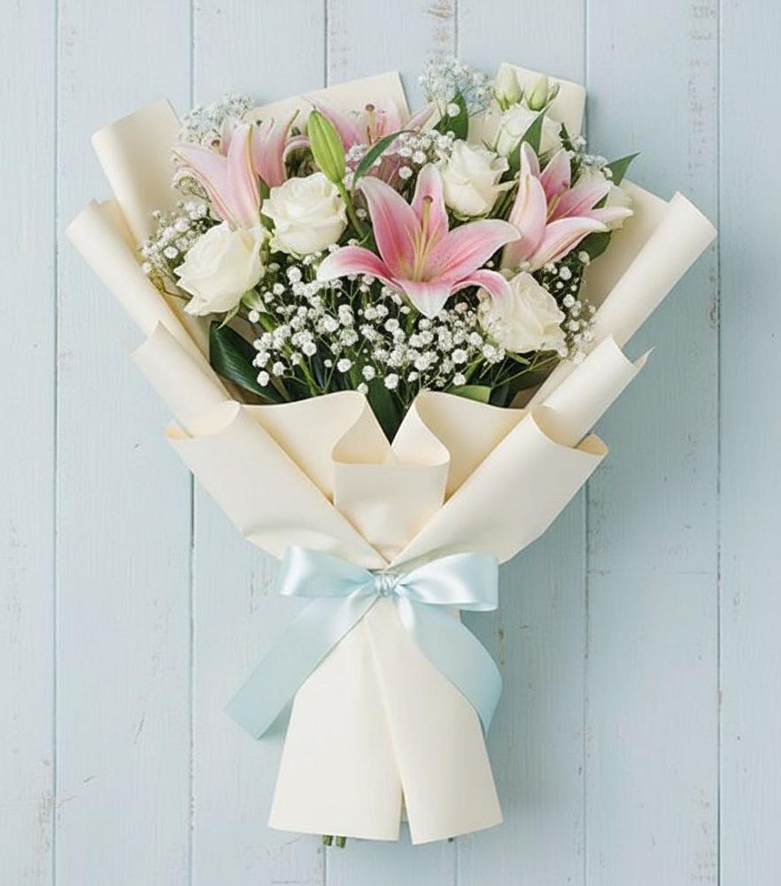 Букет цветов из: Лилии в Калуге