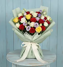 Букет цветов из:  Розы в Калуге