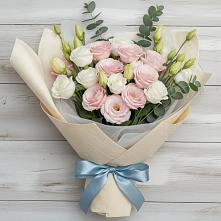 Букет цветов из:  Лизиантусы #REPLACE_PRED# Калуге