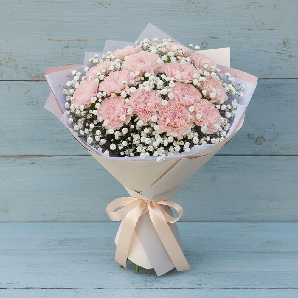 Букет цветов из: Гвоздики в Калуге