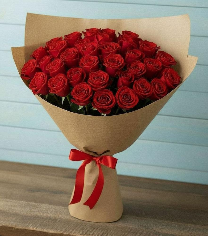 Букет Красные розы Милано в Калуге