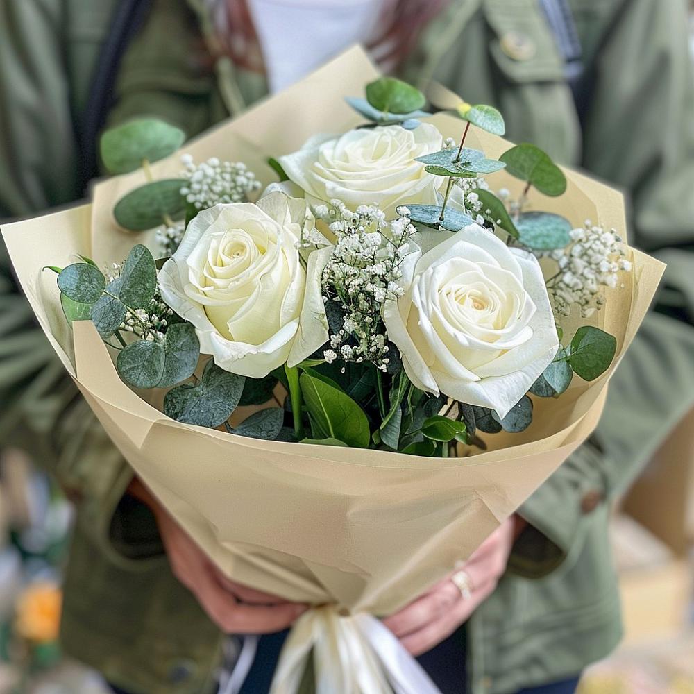 Букет цветов из: Розы в Калуге