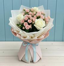 Букет цветов из:  Розы в Калуге