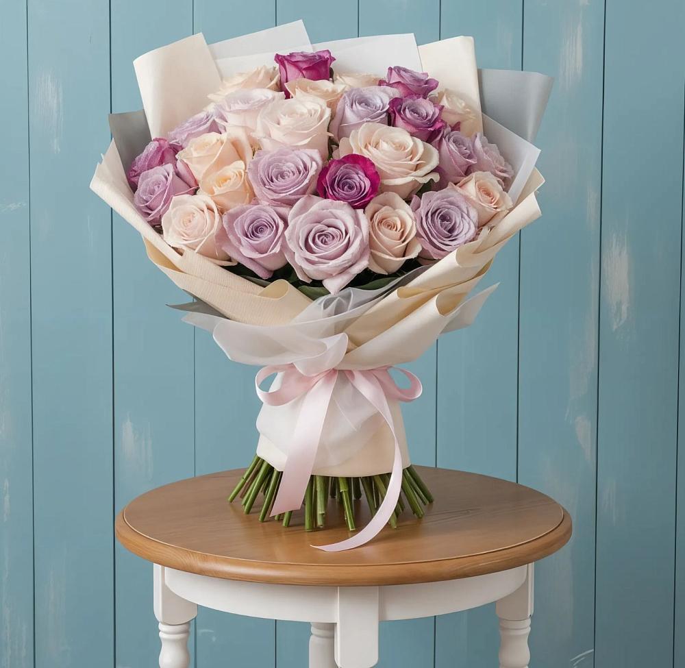 Букет цветов из: Розы в Калуге