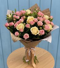Букет цветов из:  Розы в Калуге