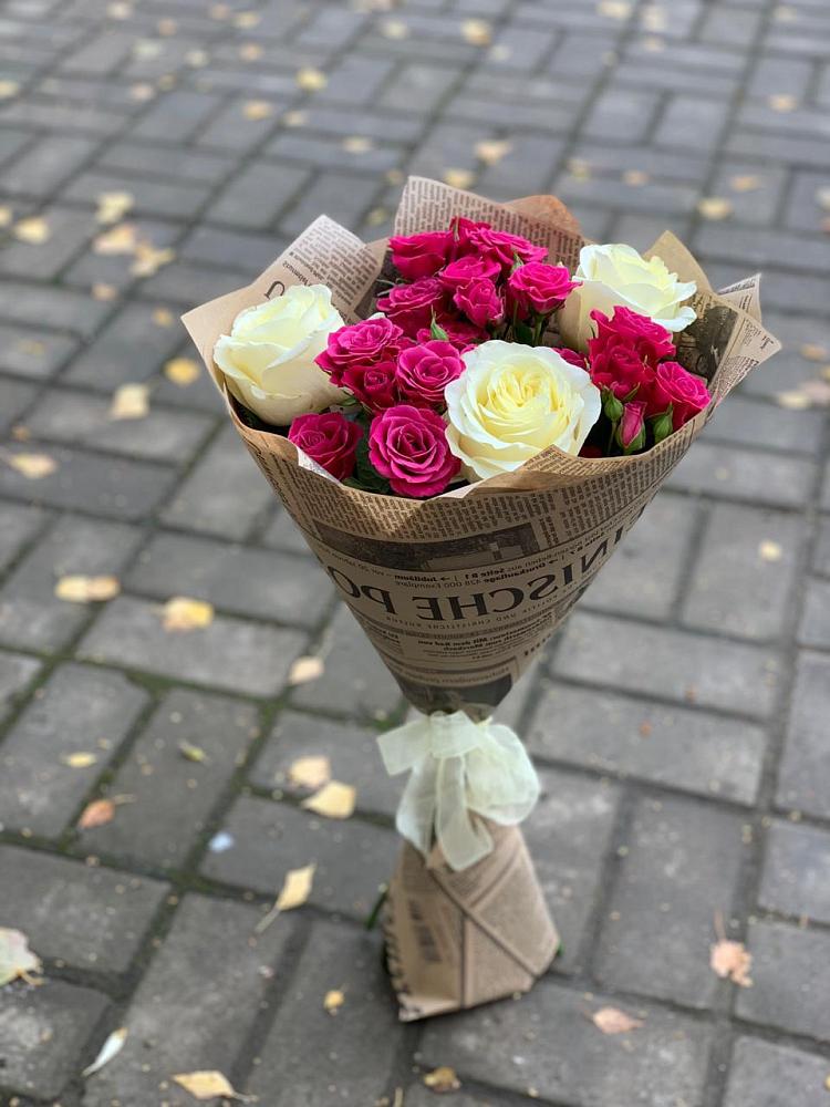 Букет цветов из: Розы в Калуге